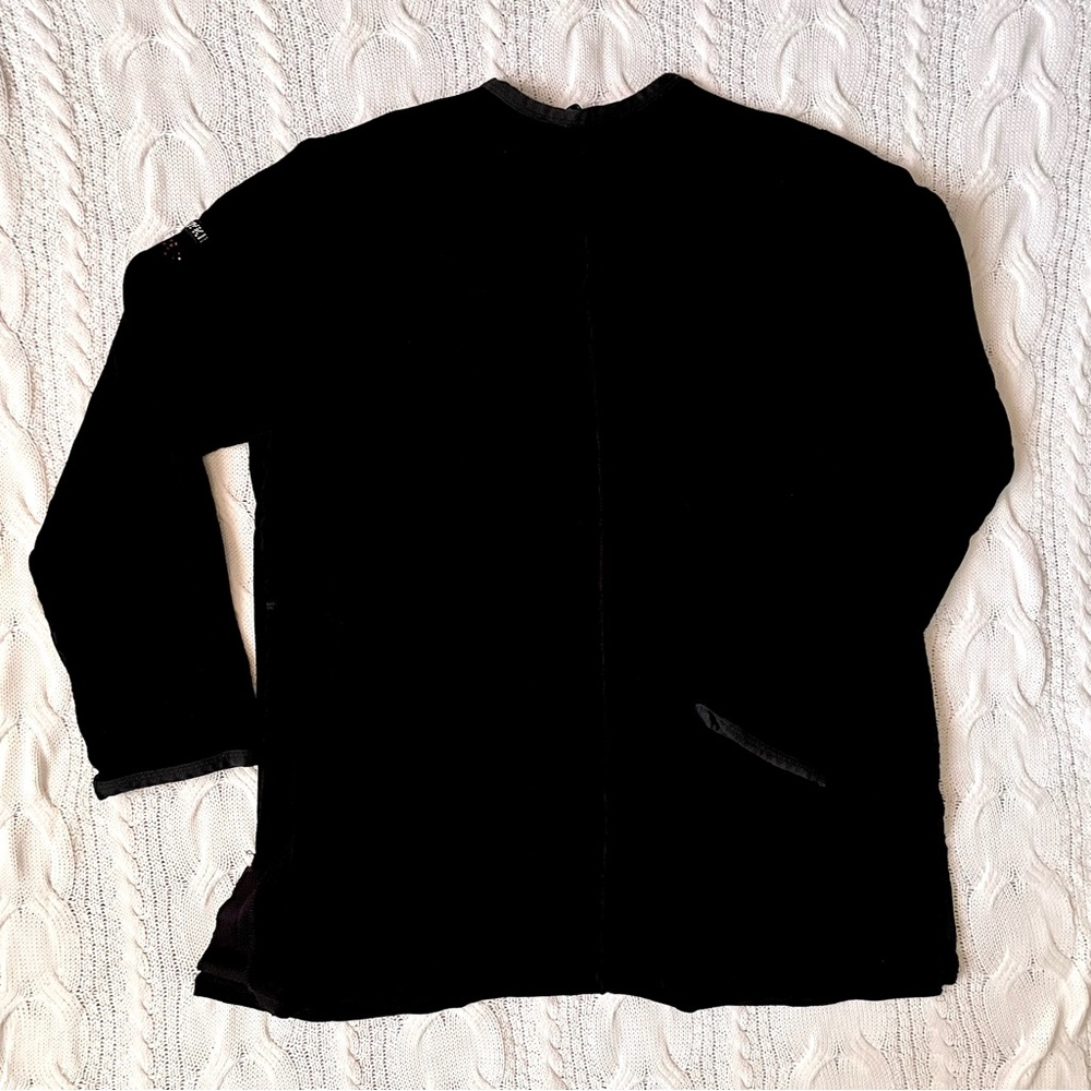 SONIA RIKYEL VELOUR (VELVET)open front cardigan - Picture 2 of 11